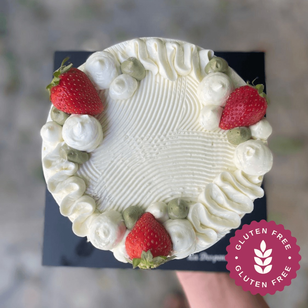 Tarta Matcha Fresas