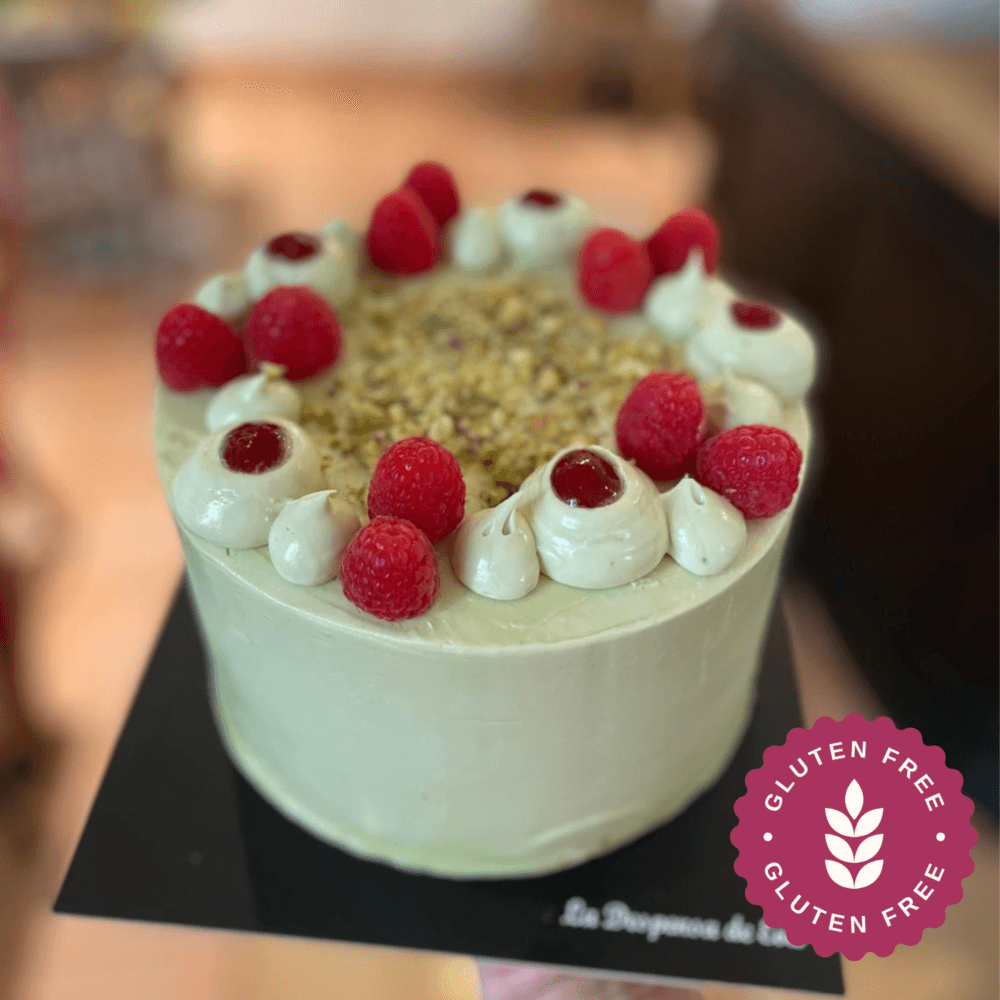 Tarta Pistacho Frambuesas